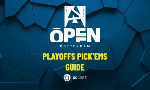 The BLAST Open Rotterdam 2026 playoffs come down to six teams, and knowing where to play safe and where to take risks is the difference between climbing the Pick'ems leaderboard and falling behind.
