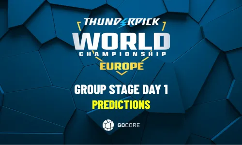 The Thunderpick World Championship 2026 Europe Series 1 opens group stage play across May 23rd and 25th with eight first-round matches across four groups. Here are our picks for every fixture before the brackets lock in.